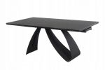 Stół DIUNA rozkładany 160(240)x90 czarny marmur