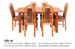 Zestaw stół 101 (I)  +6 krzesło 7