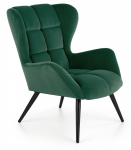 TYRION fotel wypoczynkowy ciemny zielony