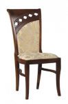 AFRODYTA krzesło biały tkanina standard