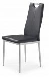 K202 krzesło czarny eco skóra
