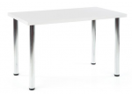 Stół MODEX 120x68  biały / chrom