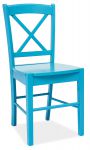 Krzesło CD-56 drewniane niebieski