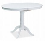 Stół Dello biały 100(129)x70 rozładany