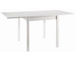 Stół FLIP 80(160)x80 biały rozkładany kwadratowy