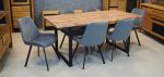 Zestaw stołowy M12 Stół MST32 dąb wotan 180x88 + 6 krzeseł MKS