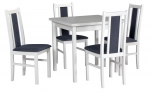 Zestaw stół MAX 9 + 4 krzesła BOS 14