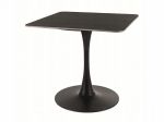 Stół ESPERO II 80x80 ceramiczny czarny/czarny