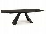Stół SALVADORE CERAMIC (160-240)x90 czarny/czarny